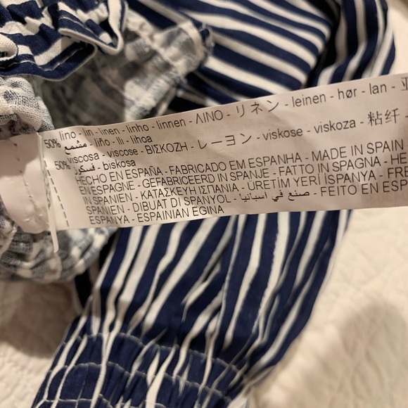 NWT ZARA crop blouse.  Sz Medium. This is gorgeous. Tags on - Picture 14 of 16